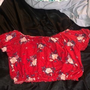 Off the shoulder blouse